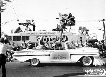 KFMB-TV remote bus, 1961. Click here for larger photo.